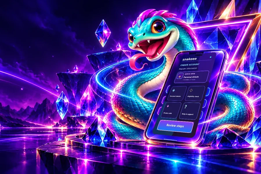 snakeee Register illustration