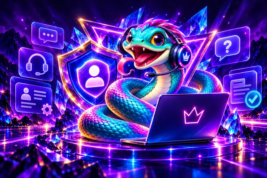 snakeee Contact illustration
